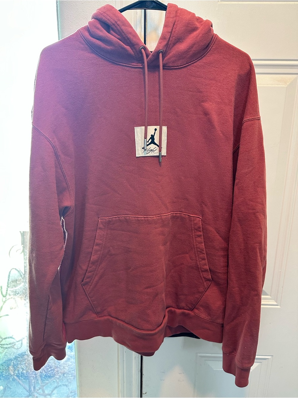 Jordan Flight Fleece Pullover Hoodie Canyon Rust